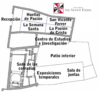 Plano del futuro Centro San Vicente Ferrer